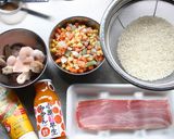 みかんジュースで簡単 ピラフ作り方1写真
