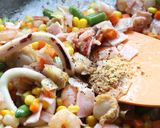 みかんジュースで簡単 ピラフ作り方5写真