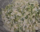 チーズがとろ～豆苗と玉ねぎのおやき作り方3写真