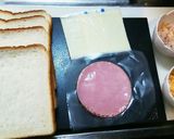ホットサンド（卵＆ツナ）作り方1写真