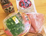 簡単おつまみ 鶏キムチ〜韓国風作り方1写真