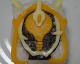 仮面ライダー ゴースト 英雄 キャラ弁作り方8写真