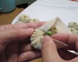 もっちり♡プリ海老入りにら饅頭作り方6写真