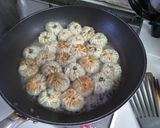 もっちり♡プリ海老入りにら饅頭作り方14写真