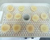 ドライフルーツメーカーで缶詰桃の乾燥作り方3写真