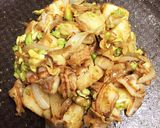 ホタテとアボカドのパスタ(^ ^☆作り方2写真