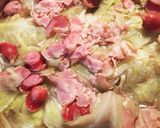 土鍋でキャベツ重ね(^-^)作り方5写真