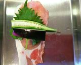 夏野菜★ナスとおくらと大葉の肉巻きフライ作り方3写真