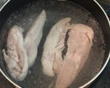 鶏ささみ・いぶりがっこのタルタルソース作り方1写真