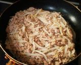 挽き肉ともやしの揚げ巻き焼き作り方4写真