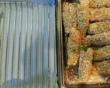 夏野菜★ナスとおくらと大葉の肉巻きフライ作り方6写真