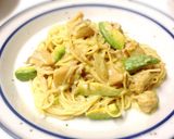 ホタテとアボカドのパスタ(^ ^☆作り方5写真