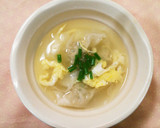 餃子の具が余ったら☆ワンタンスープ作り方7写真