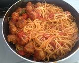 ミートボールパスタ作り方13写真