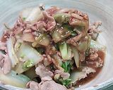 豚・白菜あんかけ作り方7写真