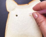 ✨トーストしてにゃ✨ねこぱん。作り方5写真