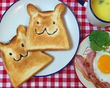 ✨トーストしてにゃ✨ねこぱん。作り方7写真