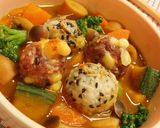 ライスボールをトッピング簡単スープカレー作り方4写真