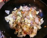 マヨネーズとケチャップの野菜炒め作り方1写真