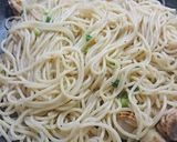 ベビーホタテのバター醤油パスタ♡作り方5写真