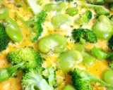 玉子3個！そら豆のスパニッシュオムレツ作り方6写真