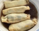お出汁じゅわ〜♡鉄分たっぷり油揚げの袋煮作り方7写真