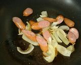 【お弁当おかずｽﾄｯｸ】ｹﾁｬﾏﾖ炒め作り方3写真