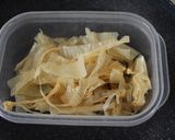 朝昼夕弁当に♪湯葉と青ねぎの卵焼き作り方1写真
