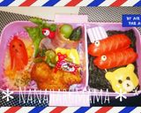 ☆遠足☆運動会☆簡単くまさんキャラ弁☆作り方1写真