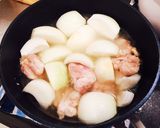 鳥肉と新玉ねぎの甘トロ煮作り方3写真