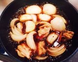鳥肉と新玉ねぎの甘トロ煮作り方4写真