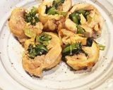 鶏ももと小松菜の辛子煮作り方11写真