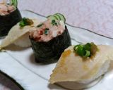 サラダチキンで簡単お寿司☆軍カン＆にぎり作り方12写真