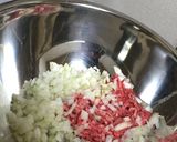 レンジでハンバーグ作り方1写真