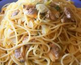 簡単パスタ☆食べ易い和風ボンゴレビアンコ作り方10写真