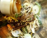 新感覚！山菜おろし冷麺作り方2写真