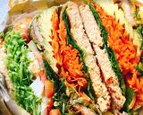 低糖質!アーモンドパンケーキの鯖サンド作り方24写真