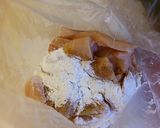米粉で鶏むね肉マヨ辛焼き♪作り方2写真