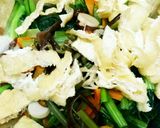 山菜と油揚げの小松菜のおひたし作り方5写真