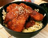 ソースカツ丼(ソースがオススメ♪。)作り方5写真