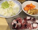 タコのトマト煮作り方1写真