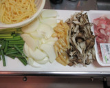 案外美味い♪「ニンニクの芽と筍の肉炒め」作り方1写真