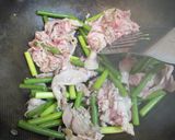 案外美味い♪「ニンニクの芽と筍の肉炒め」作り方3写真