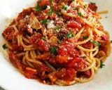 簡単おいしい☆マリナーラソースのパスタ作り方4写真