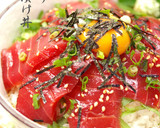 秒速で完食▶▶ねぎ塩だれガーリック豚丼作り方19写真