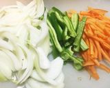 ピリッと辛めの豚キムチ焼きそば作り方3写真