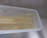 スパゲティを茹でずに調理する作り方17写真
