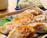 変わったお肉で餃子！鯨肉のシソチーズ餃子作り方4写真