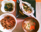 ☆超簡単☆時短☆鮭とねぎのホイル蒸し焼き作り方4写真