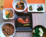 ☆簡単☆レンジで♪かぼちゃと里芋の餡かけ作り方4写真